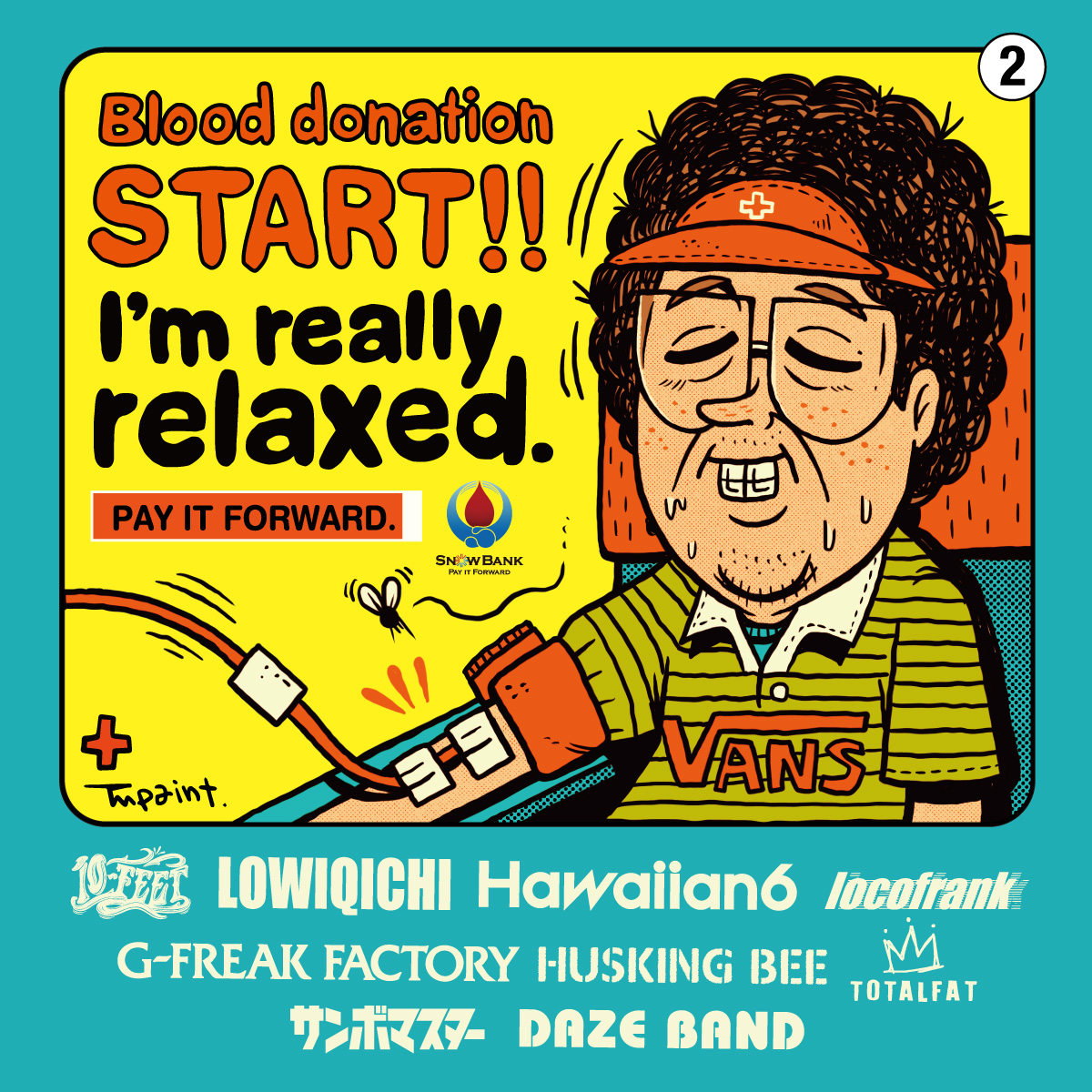 SNOWBANK献血プロジェクト2022 第一弾